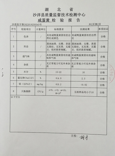 楚怡咸蛋黃質(zhì)量檢驗(yàn)報(bào)告（2019）-3